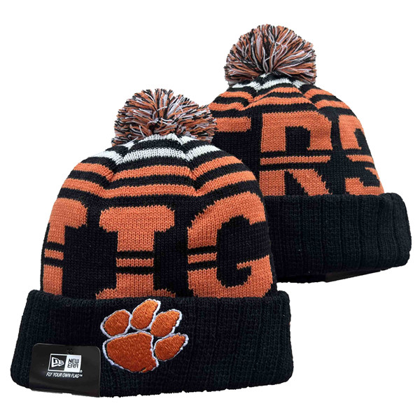 Clemson Tigers Knit Hats 005